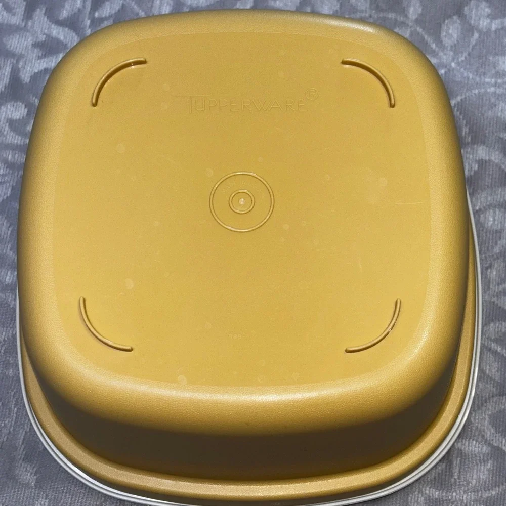 Tupperware Multi Server Steamer 3pc Set‎ Harvest Gold Vintage